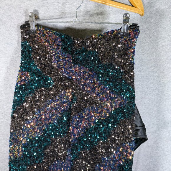 ASTR the Label Sunset Sequin Jayla Cocktail Dress - /Multi - M/ - Picture 11 of 12